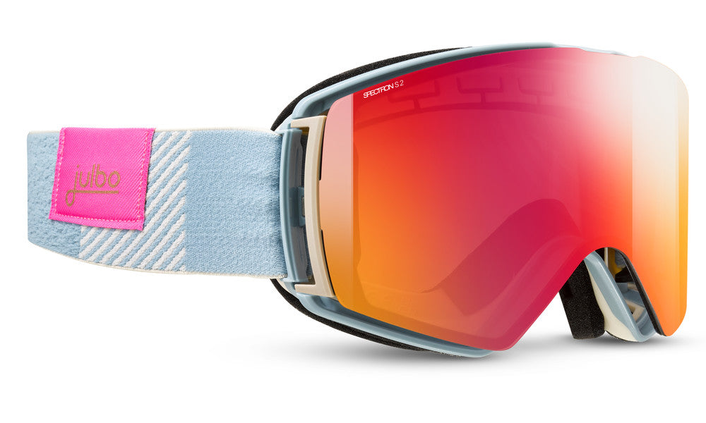 Julbo Launcher Skibrille – Blau / Beige – Spectron 2 – Frontansicht