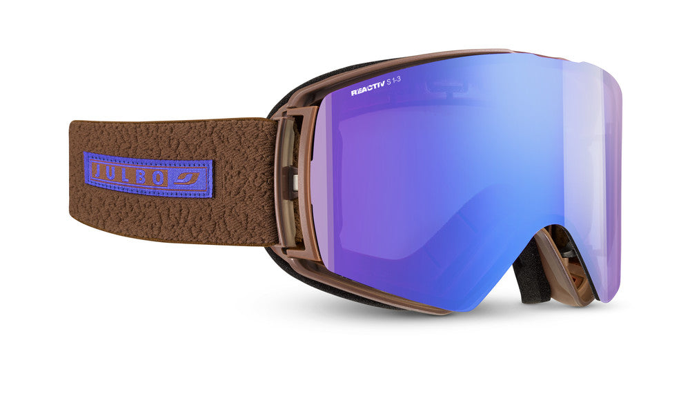Julbo Launcher Skibrille – Braun – REACTIV 1-3 High Contrast – Frontansicht