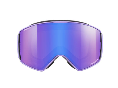 Julbo Launcher Skibrille – Violett / Schwarz – REACTIV 1-3 High Contrast – Seitenansicht