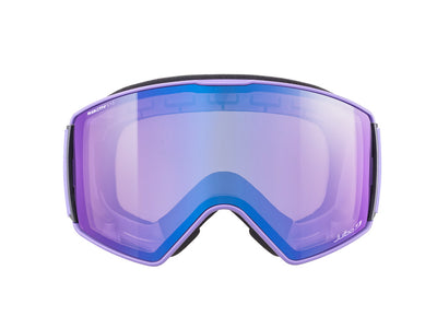 Julbo Launcher Skibrille – Violett / Schwarz – REACTIV 1-3 High Contrast – Detailansicht