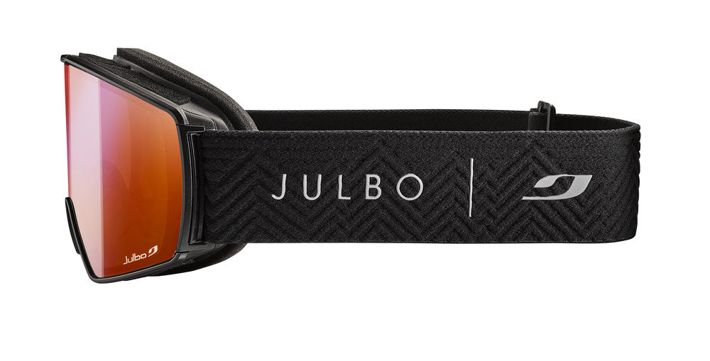 Julbo Launcher Skibrille – Schwarz – REACTIV 0-4 High Contrast – Detailansicht