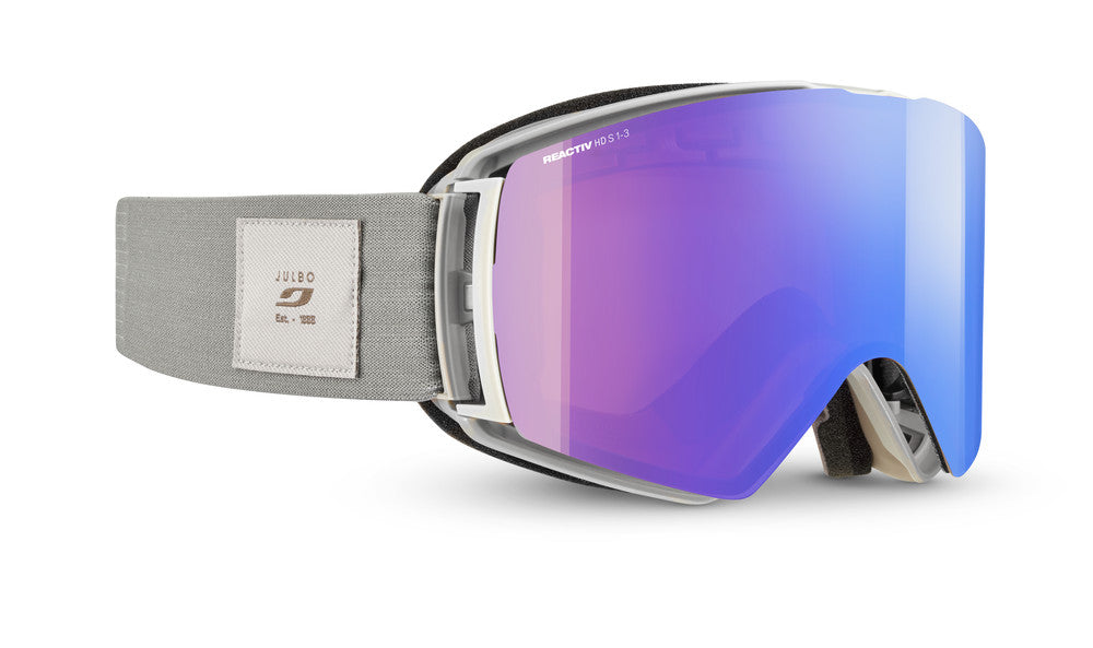 Julbo Launcher Skibrille – Grau – REACTIV HD 1-3 – Frontansicht