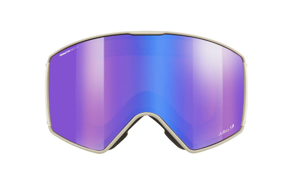 Julbo Launcher Skibrille – Grau – REACTIV HD 1-3 – Seitenansicht