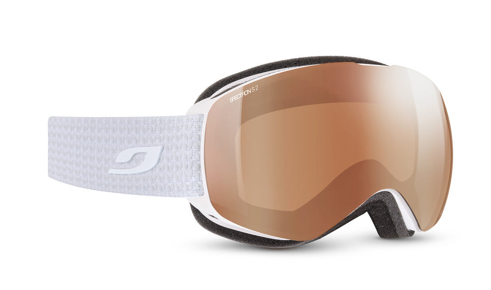 Julbo Proxima Skibrille – Weiß / Schwarz – Spectron 2 – Frontansicht