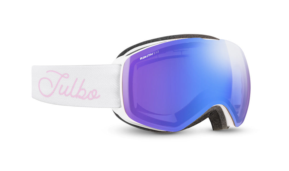 Julbo Proxima Skibrille – Weiß / Schwarz – REACTIV 1-3 High Contrast – Frontansicht