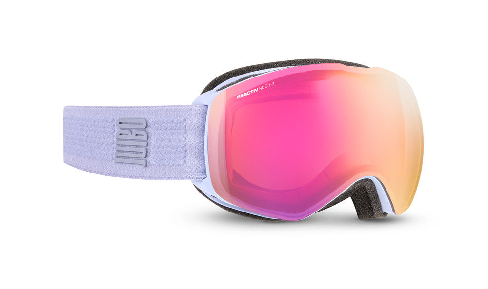 Julbo Proxima Skibrille – Violett / Schwarz – REACTIV HD 1-3 – Frontansicht