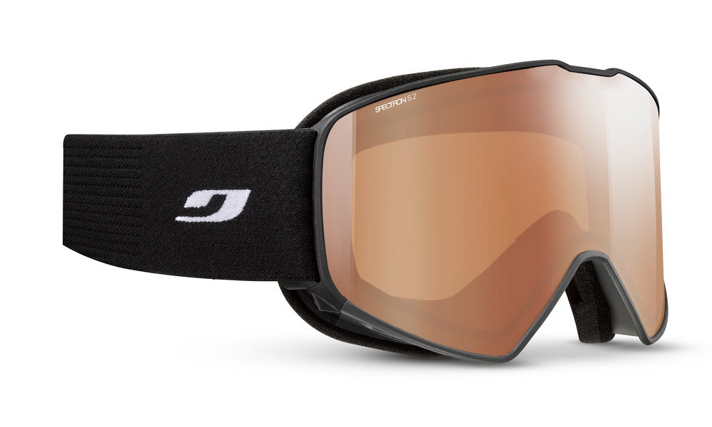 Julbo Cyrius-X Skibrille – Schwarz / Grau – Spectron 2 – Frontansicht