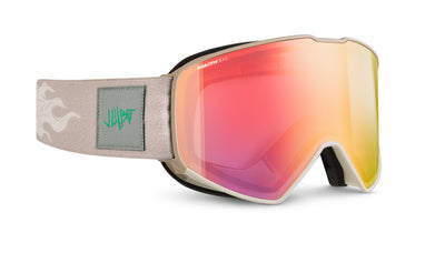 Julbo Cyrius-X Skibrille – Beige – REACTIV 1-3 High Contrast – Frontansicht
