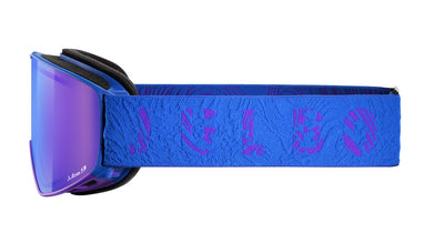 Julbo Cyrius-X Skibrille – Blau – REACTIV 1-3 High Contrast – Detailansicht