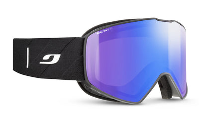 Julbo Cyrius-X Skibrille – Schwarz / Grau – REACTIV 1-3 High Contrast – Frontansicht