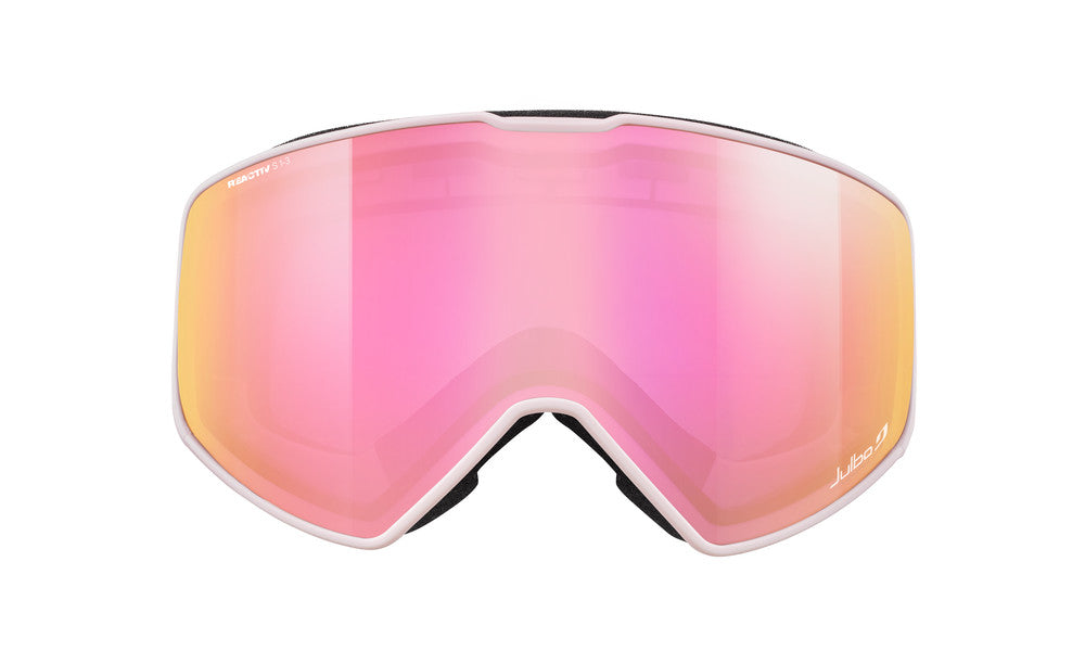 Julbo Cyrius-X Skibrille – Hellrosa – REACTIV 1-3 High Contrast – Detailansicht