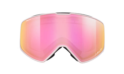 Julbo Cyrius-X Skibrille – Hellrosa – REACTIV 1-3 High Contrast – Detailansicht
