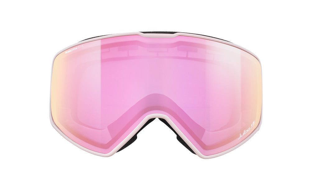 Julbo Cyrius-X Skibrille – Hellrosa – REACTIV 1-3 High Contrast – Seitenansicht