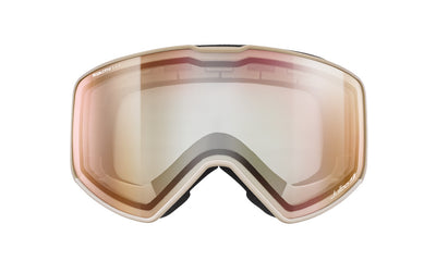 Julbo Cyrius-X Skibrille – Beige / Braun – REACTIV 0-4 High Contrast – Seitenansicht