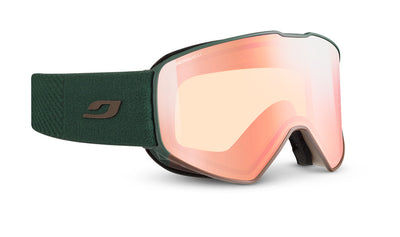 Julbo Cyrius-X Skibrille – Dunkelgrün – Spectron HD 1 – Frontansicht