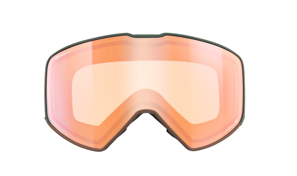 Julbo Cyrius-X Skibrille – Dunkelgrün – Spectron HD 1 – Detailansicht