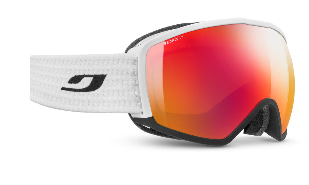 Julbo Hit Skibrille – Weiß / Schwarz – Spectron 3 – Frontansicht