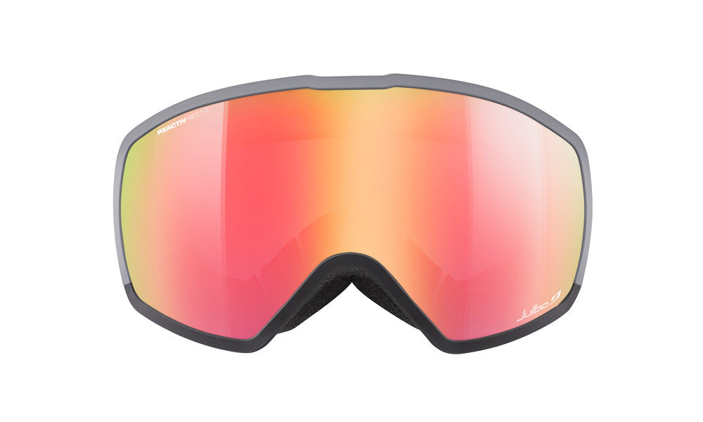 Julbo Hit Skibrille – Grau / Schwarz – REACTIV HD 1-3 – Seitenansicht