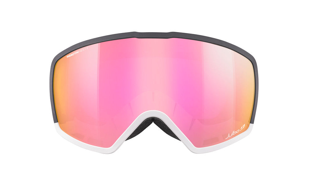 Julbo Hit Skibrille – Schwarz / Weiß – REACTIV HD 1-3 – Detailansicht