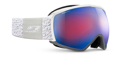 Julbo Hit Skibrille – Weiß / Grau – Spectron HD 3 – Frontansicht