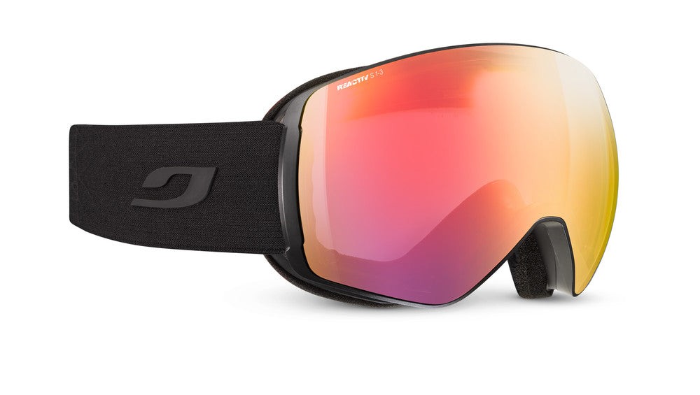 Julbo Stormchaser Skibrille – Schwarz – REACTIV 1-3 High Contrast – Frontansicht