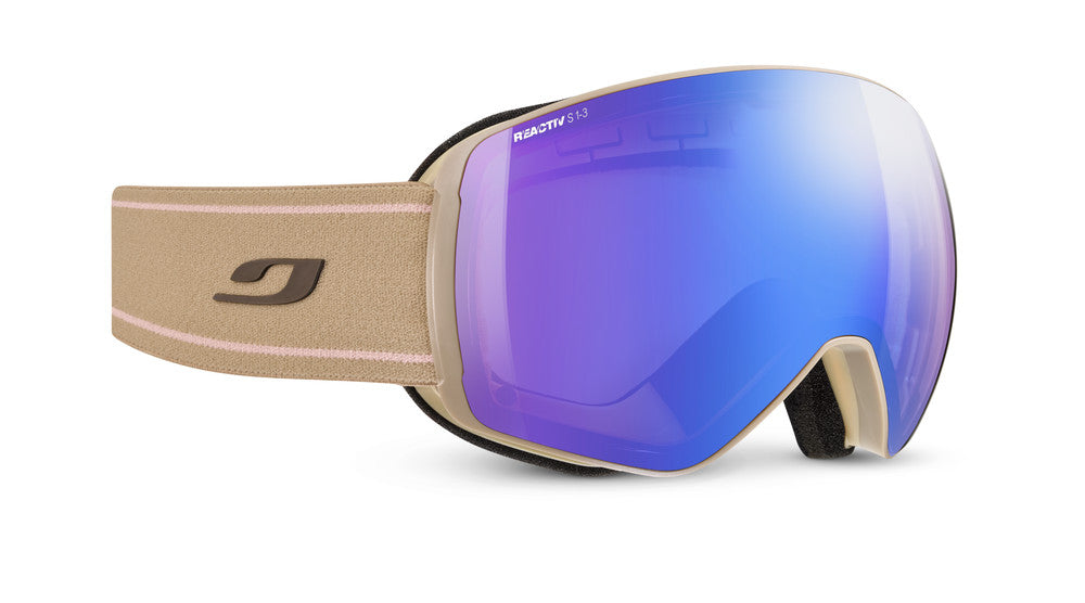 Julbo Stormchaser Skibrille – Beige – REACTIV 1-3 High Contrast – Frontansicht