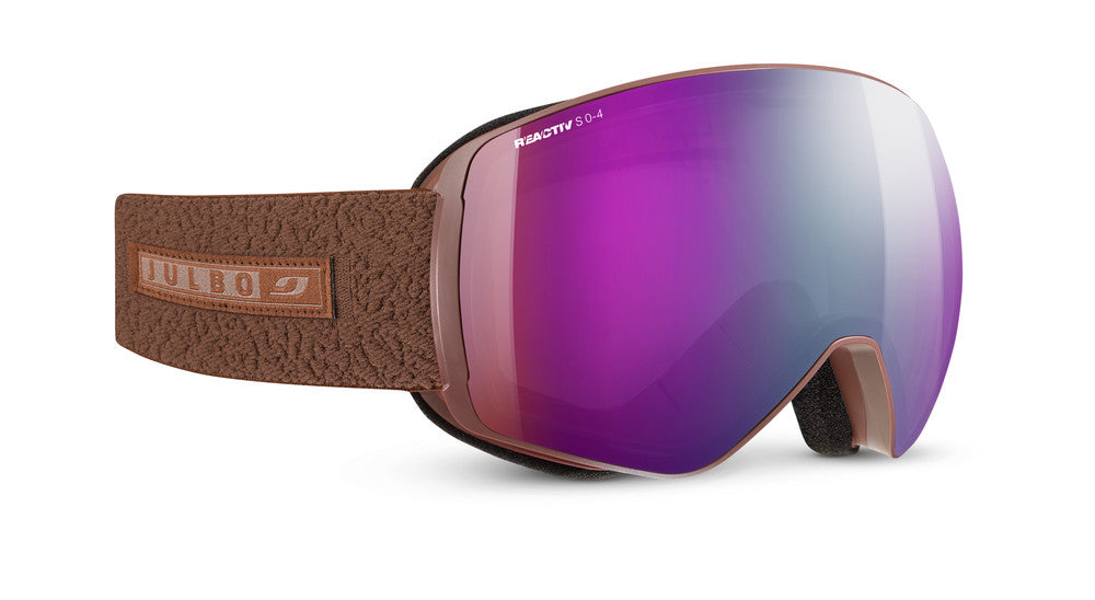 Julbo Stormchaser Skibrille – Braun / Schwarz – REACTIV 0-4 High Contrast – Frontansicht