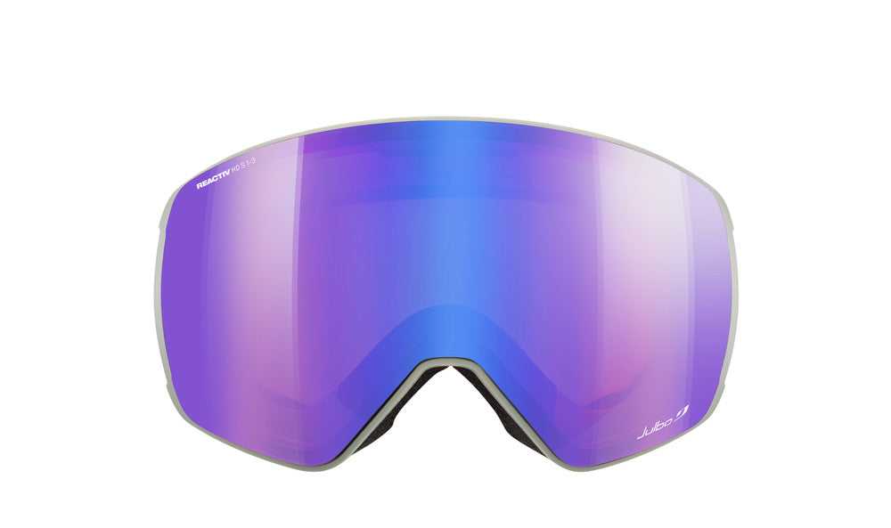 Julbo Stormchaser Skibrille – Grau / Schwarz – REACTIV HD 1-3 – Seitenansicht