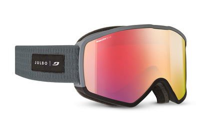 Julbo Banger Skibrille – Grau / Schwarz – REACTIV 1-3 High Contrast – Frontansicht