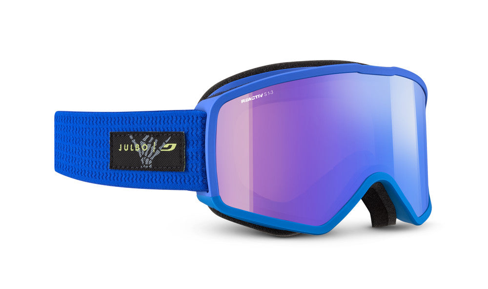 Julbo Banger Skibrille – Blau / Blau – REACTIV 1-3 High Contrast – Frontansicht