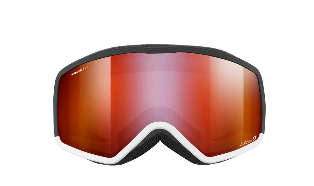 Julbo Banger Skibrille – Schwarz / Weiß – REACTIV 0-4 High Contrast – Detailansicht