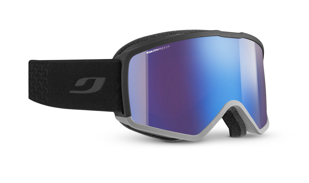 Julbo Banger Skibrille – Schwarz / Grau – REACTIV 2-4 Polarized – Frontansicht