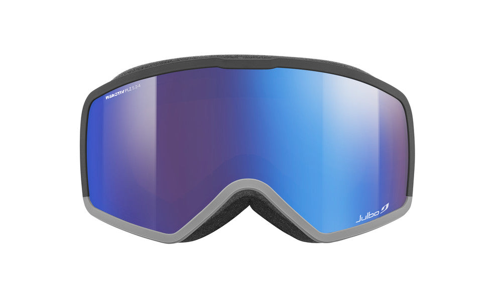 Julbo Banger Skibrille – Schwarz / Grau – REACTIV 2-4 Polarized – Detailansicht