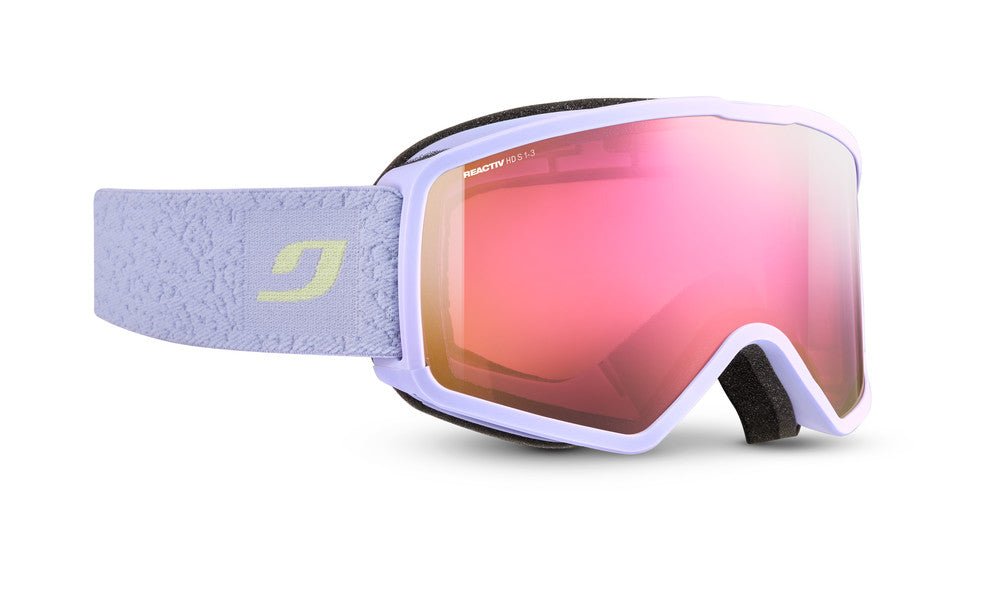 Julbo Banger Skibrille – Violett – REACTIV HD 1-3 – Frontansicht