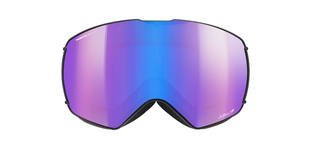 Julbo Lightyear OTG Skibrille – Schwarz / Grau – REACTIV HD 1-3 – Detailansicht