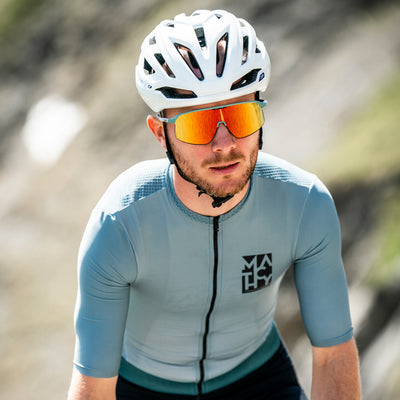Julbo Density Sportbrille – Olivgrün / Grau – REACTIV 1-3 Light Amplifier – Detailansicht