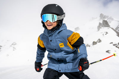 Julbo Atome Kinder-Skibrille – Mint / Grau – Spectron 3 – Seitenansicht