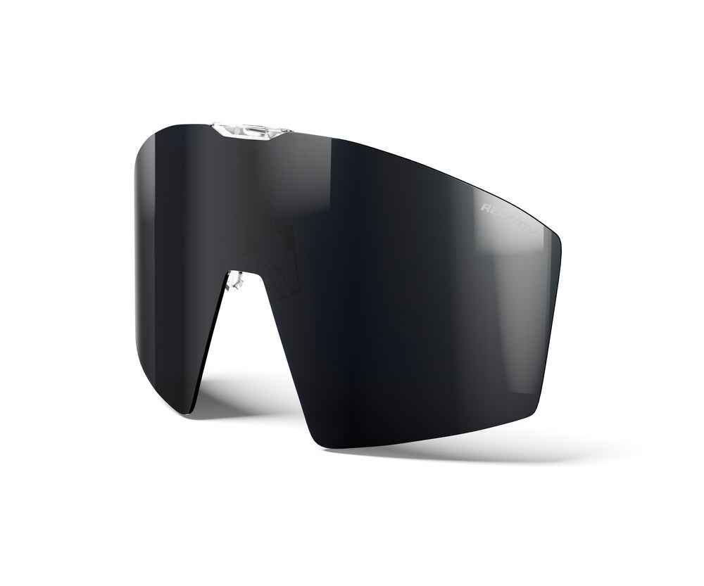 Julbo Wechselscheiben für Edge – REACTIV 0-3 (Grau Rauchgrau) – Frontansicht