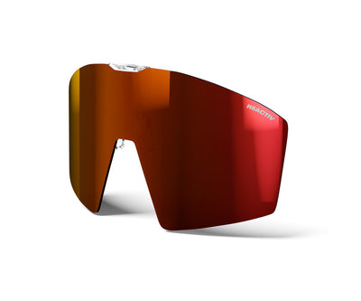 Julbo Wechselscheiben für Edge – REACTIV 0-3 High Contrast (Rot) – Frontansicht