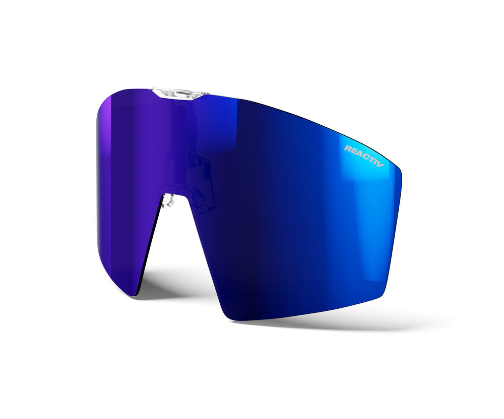 Julbo Wechselscheiben für Edge – REACTIV 1-3 High Contrast (Multilayer Blau) – Seitenansicht