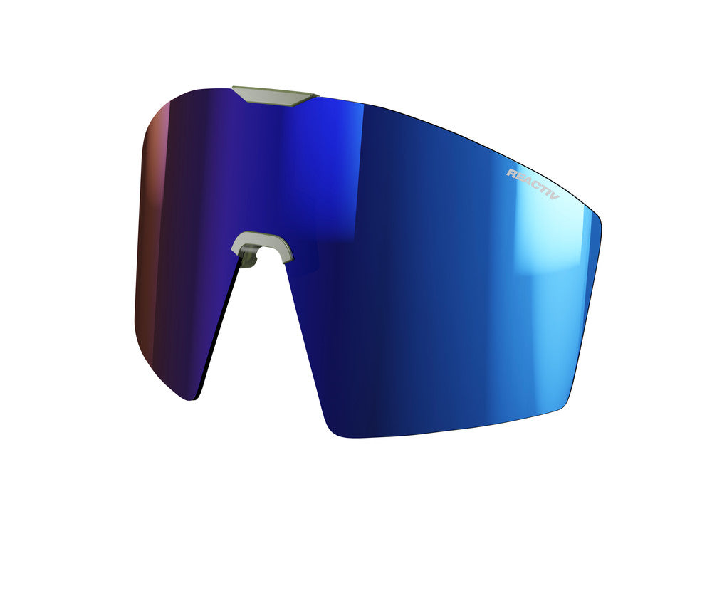 Julbo Wechselscheiben für Edge Cover – REACTIV 2-4 (Blau) – Frontansicht
