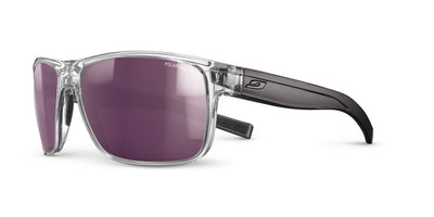 Julbo Renegade Sportbrille – Grau / Schwarz – Spectron HD 3 Polarized – Frontansicht