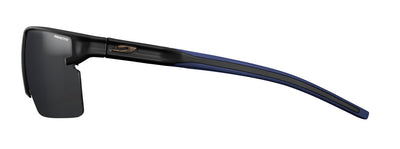 Julbo Outline Sportbrille – Grau / Blau – REACTIV 0-3 – Seitenansicht
