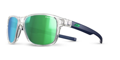 Julbo Cruiser Kinder-Sportbrille – Kristall / Dunkelblau Matt – Spectron 3 – Frontansicht