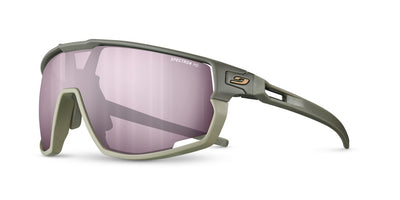 Julbo Rush Sportbrille – Dunkelbraun / Braun – Spectron HD 3 – Frontansicht