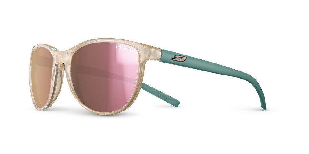 Julbo Idol Kinder-Sportbrille – Blush / Olivgrün Matt – Spectron 3 – Frontansicht