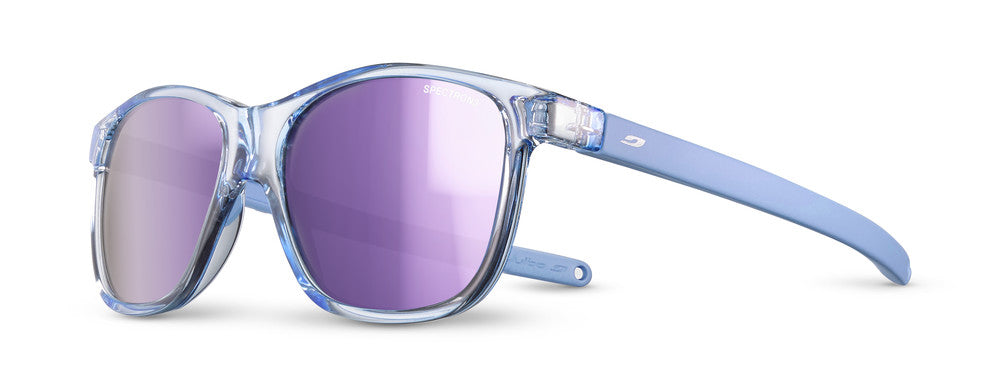 Julbo Turn 2 Kindersonnenbrille – Lila / Lila Matt – Spectron 3 – Frontansicht