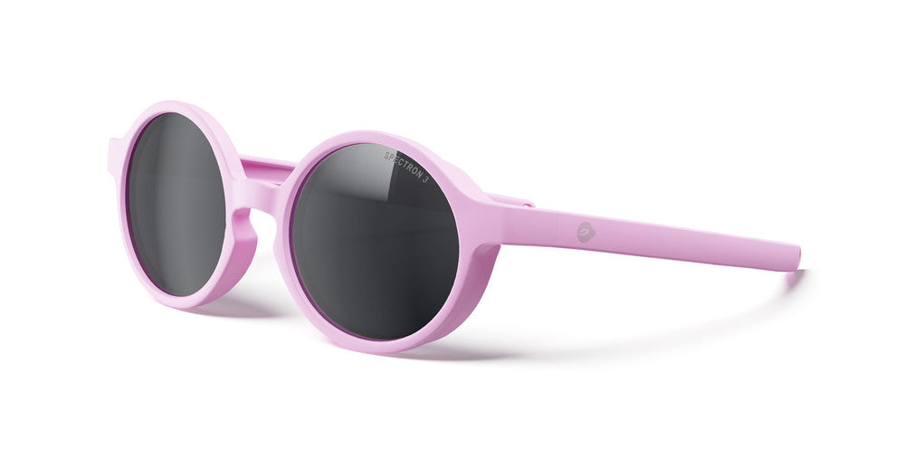 Julbo Walker Kindersonnenbrille – Rosa – Spectron 3 (Flash Silber) – Frontansicht