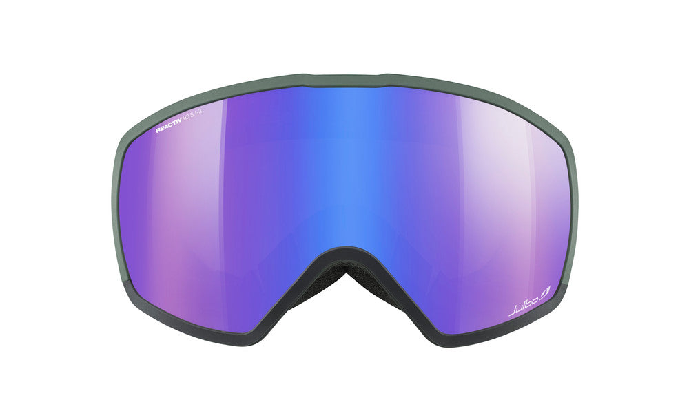 Julbo Hit Skibrille – Dunkelgrün / Schwarz – REACTIV HD 1-3 – Seitenansicht
