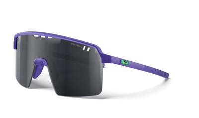 Julbo Intensity Junior Watt'Ever Kinder-Sportbrille – Violett / Grau / Grün – Spectron 3 – Frontansicht